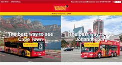 Desktop Screenshot of citysightseeing.co.za
